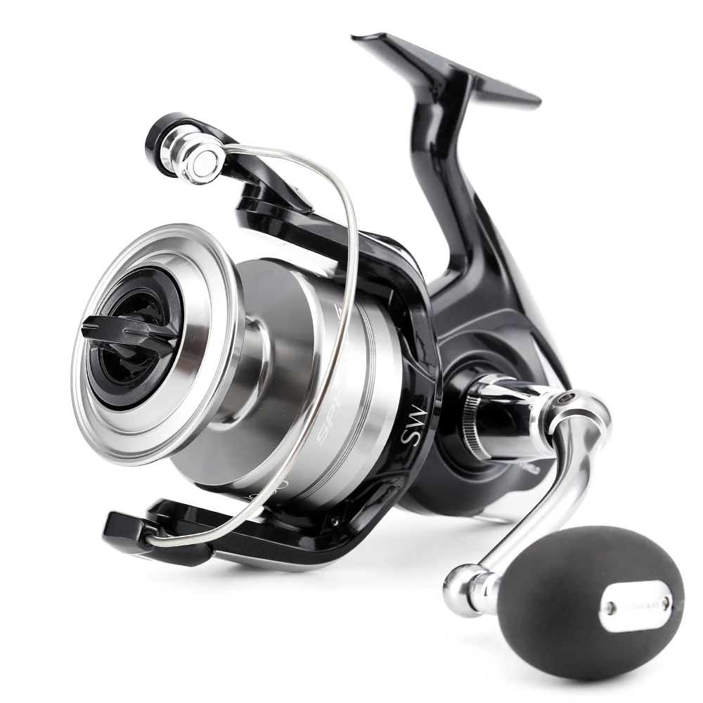 100% оригинальная спиннинговая Рыболовная катушка Shimano SPHEROS SW 5000HG 4 + 1BB для соленой