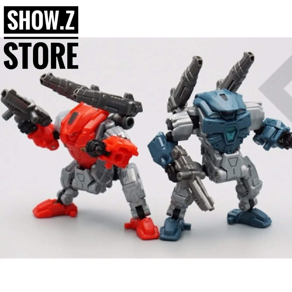 [Показать. Z магазин] mechfanstoys Lost Planet питание-костюм DA02 красный и DA03 синий