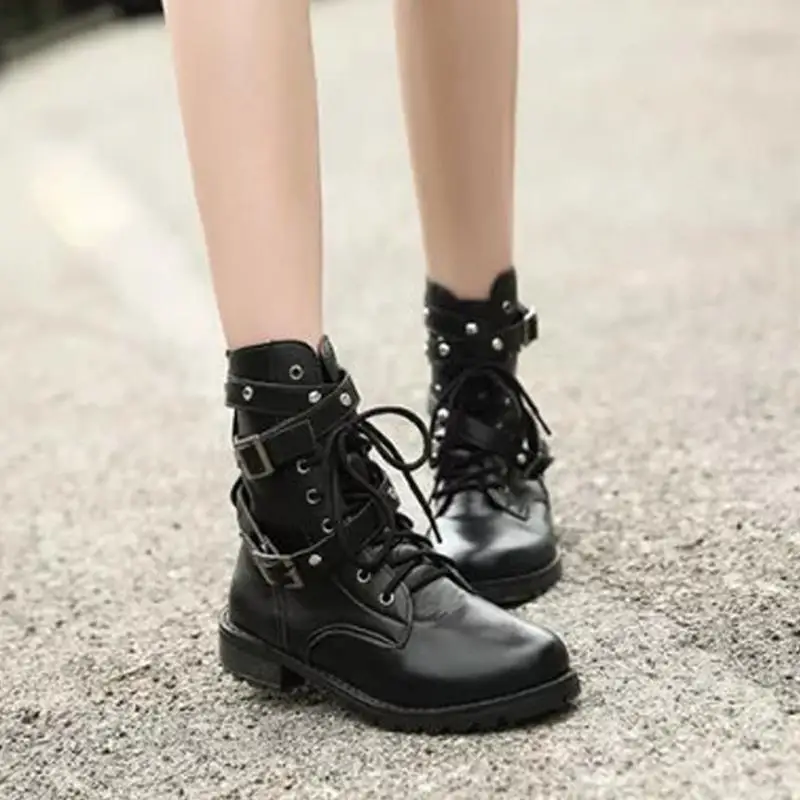 2018 Женские ботинки из натуральной кожи Зимняя Теплая обувь botas feminina женские