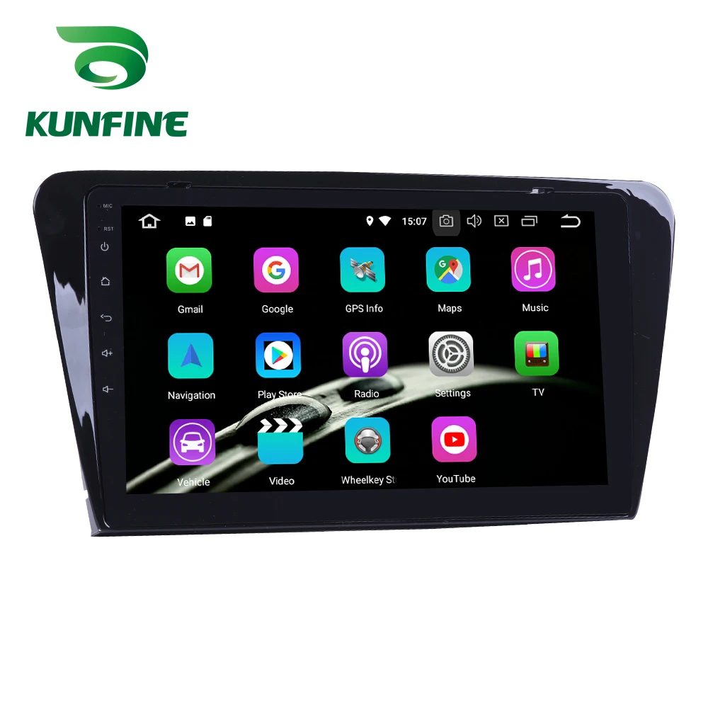 Android 9 0 Ram 4G Rom 64G PX6 Cortex A72 автомобильный DVD GPS мультимедийный плеер стерео для Skoda