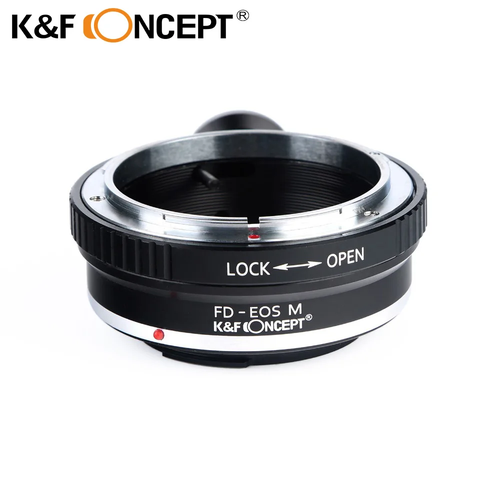 K & F концепция Крепление объектива адаптер для Canon FD к EOS M Камера крепление с - Фото №1