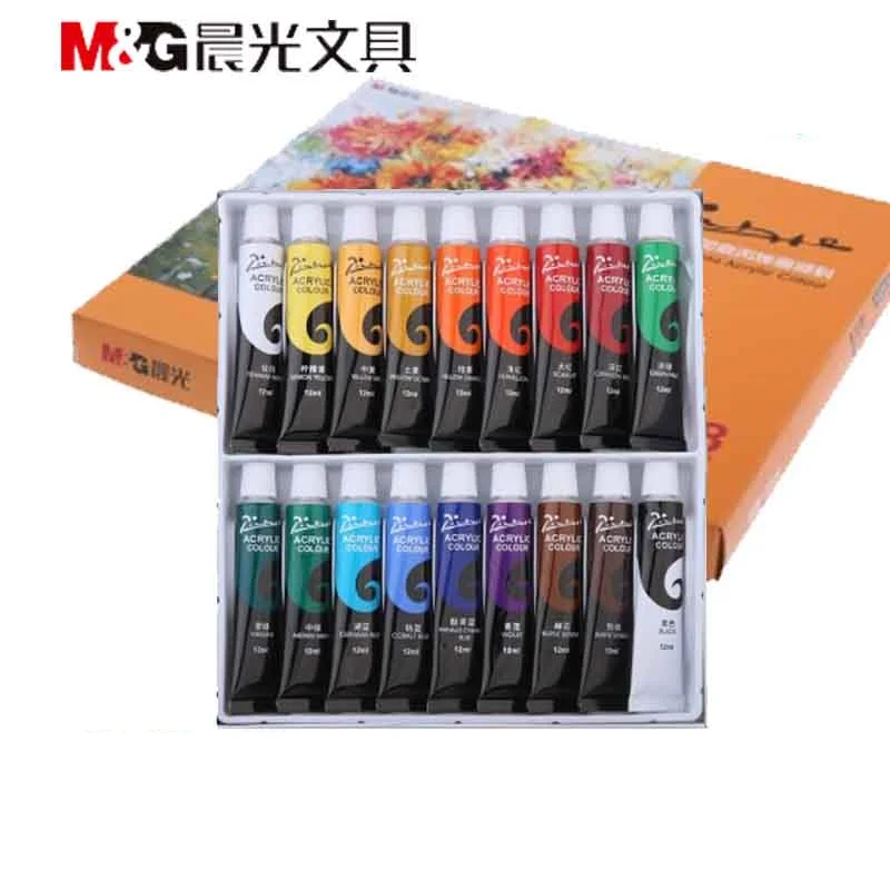 Бесплатная доставка пигментная краска Пикассо 18 цветов 18*12 мл|painting supplies|acrylic paint