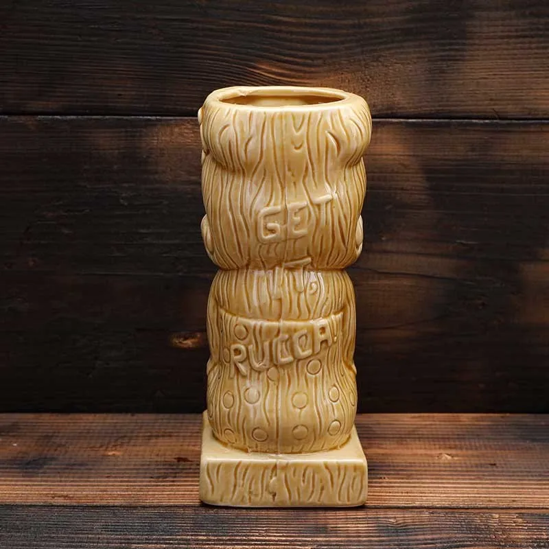Гавайский стиль Bicchieri Vetro 3D Индийский Бог Статуя керамическая Коктейльная Tiki