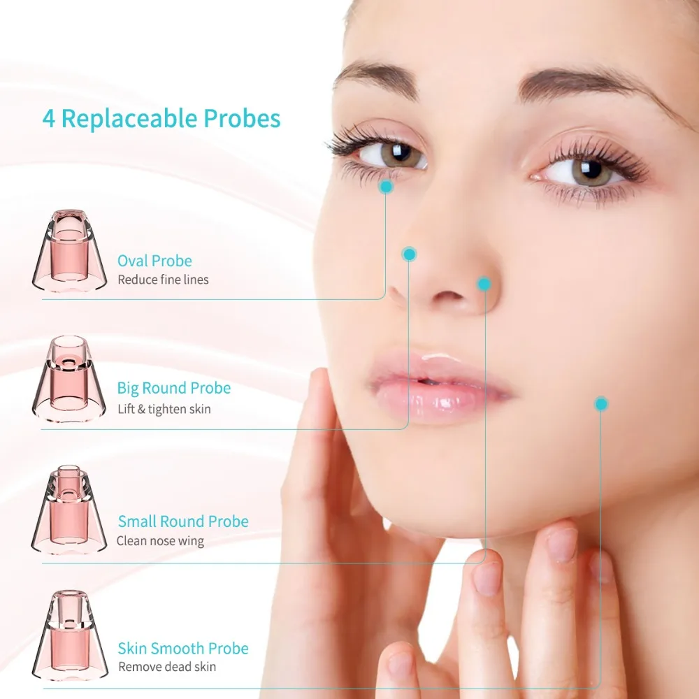 Машина для удаления черных точек электрическая отшелушивающая очистка от акне