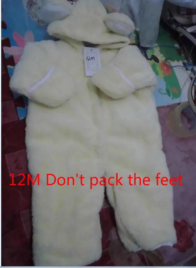 

Baby conjoined cotton-padded jacket
