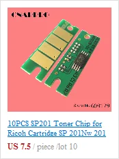 2 шт. SP201 SP200 чипованный картридж-тонер для Ricoh SP220 SP204SN SP213 SP 201 201Nw 204SFNw 204SN 204SF 213SNw 203SFN 200N 201SF