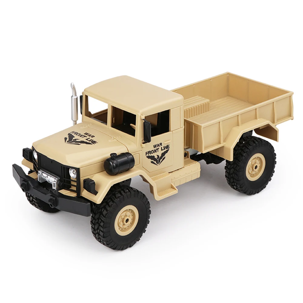 Радиоуправляемый автомобиль игрушки Q62 1:16 2 4G радиомашина 4WD внедорожный военный