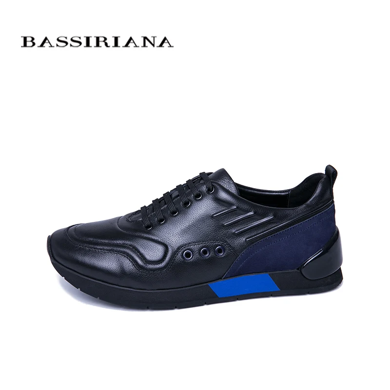 BASSIRIANA/Новинка 2019 года весенне-осенняя мужская повседневная спортивная обувь на