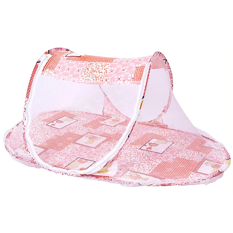 Coxeer Портативный Baby Safe москитная сетка мультфильм печатных детские кроватки палатка с пыли сень полиэстер москитная сетка mosquitera