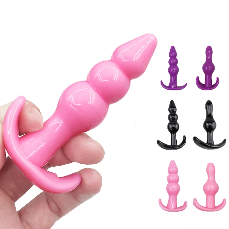 Silicone Anal Dildo Vibrator Male Prostate Massager Beads Plug G Spot Butt Adult Masturbation Sex Toys for Couple | Красота и
