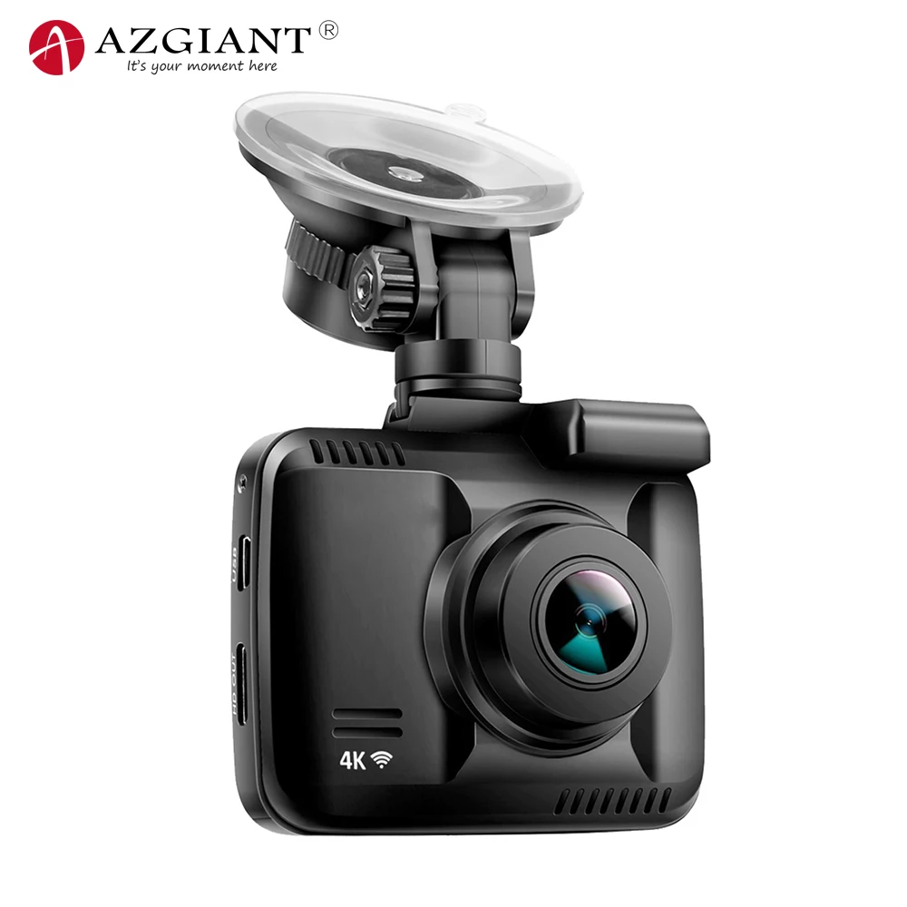 AZGIANT 4K 2 4 дюйма LCD видеорегистратор ночного видения для автомобиля NOVATEK NT96660