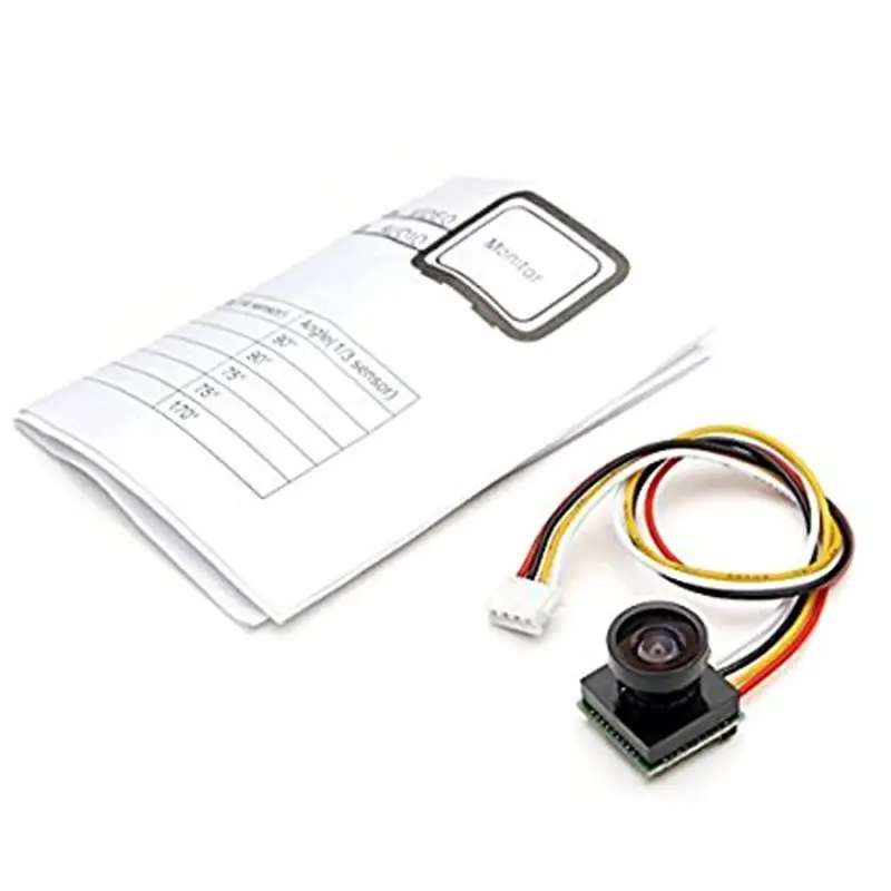 Камера FPV 600TVL 170 градусов 1 8 мм CMOS Mini Black PAL/NTSC широкоугольный объектив для Drone