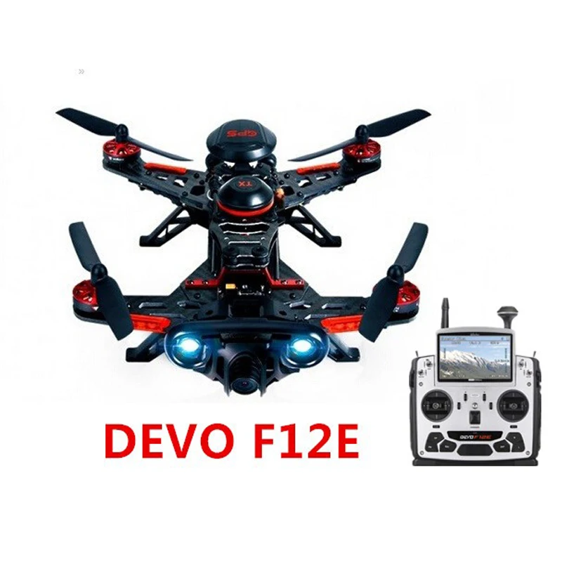 FPV системы Walkera Runner 250 предоплата с Devo f12e передатчик Радиоуправляемый Дрон Quadcopter