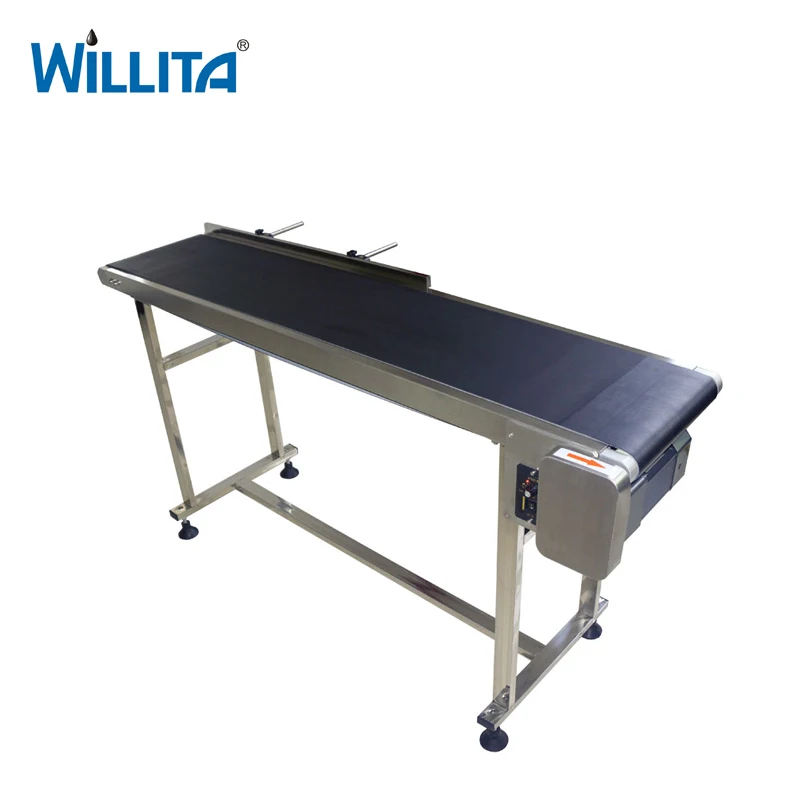 Отрегулируйте высоту мини стальной ленточный конвейер для CIJ принтера|Принтеры| |