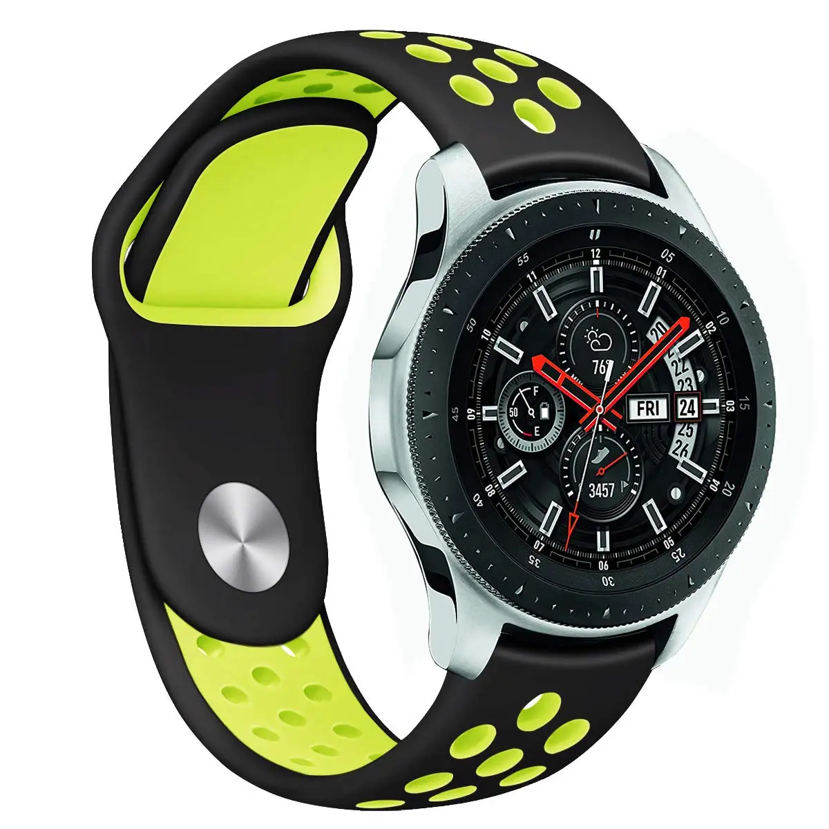 22 мм Универсальный мягкий силиконовый ремешок для samsung Galaxy Watch 46 мм спортивный ремешок браслет для samsung gear S3 классический/Frontier