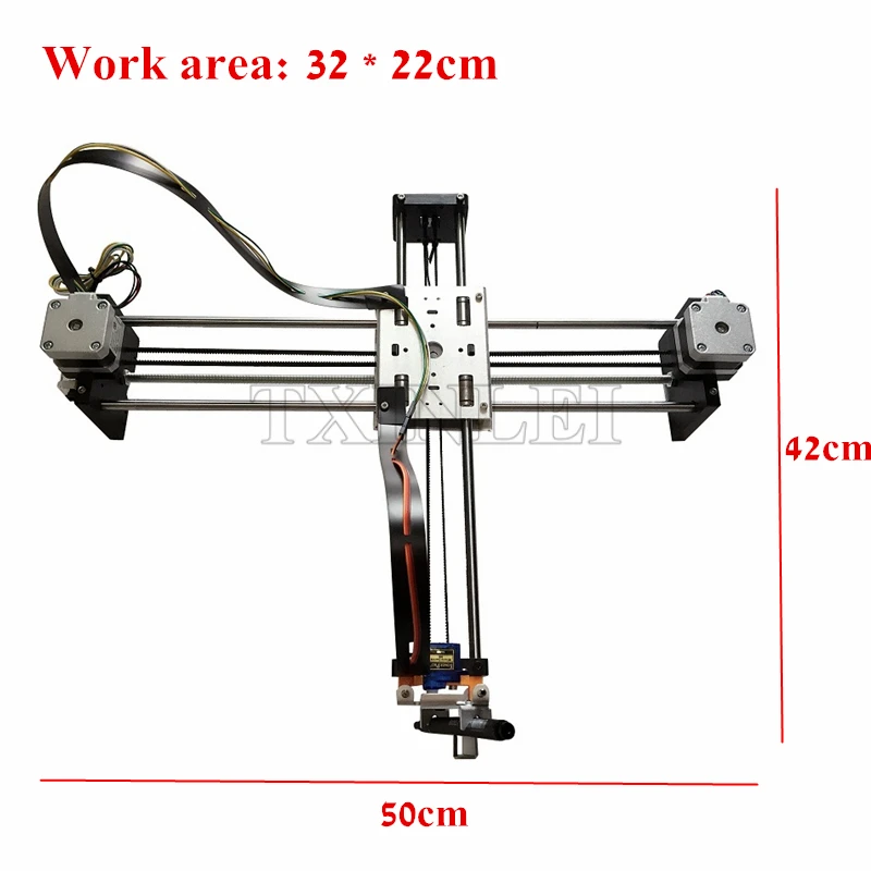 DIY умный робот для рисования мини XY 2 оси с ЧПУ ручка плоттер машина продвинутая