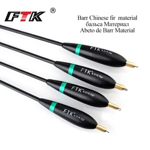 FTK 4 шт.лот Баргузинский пихта поплавок вертикальный буй смешанный размер поплавок Pesca Balsa поплавки набор стопоров рыба аксессуары