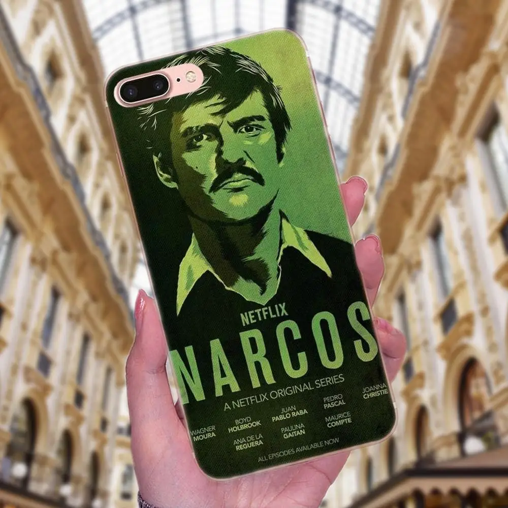Мягкие ТПУ чехлы для телефонов горячая пленка Narcos Singer Galaxy J1 J2 J3 J330 J4 J5 J6 J7 J730 J8 2015 2016