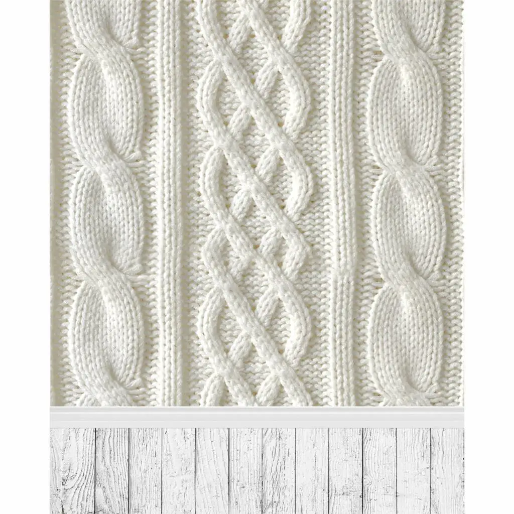 Allenjoy фоны для фотосъемки с узором из белой шерсти и деревянным полом Виниловый