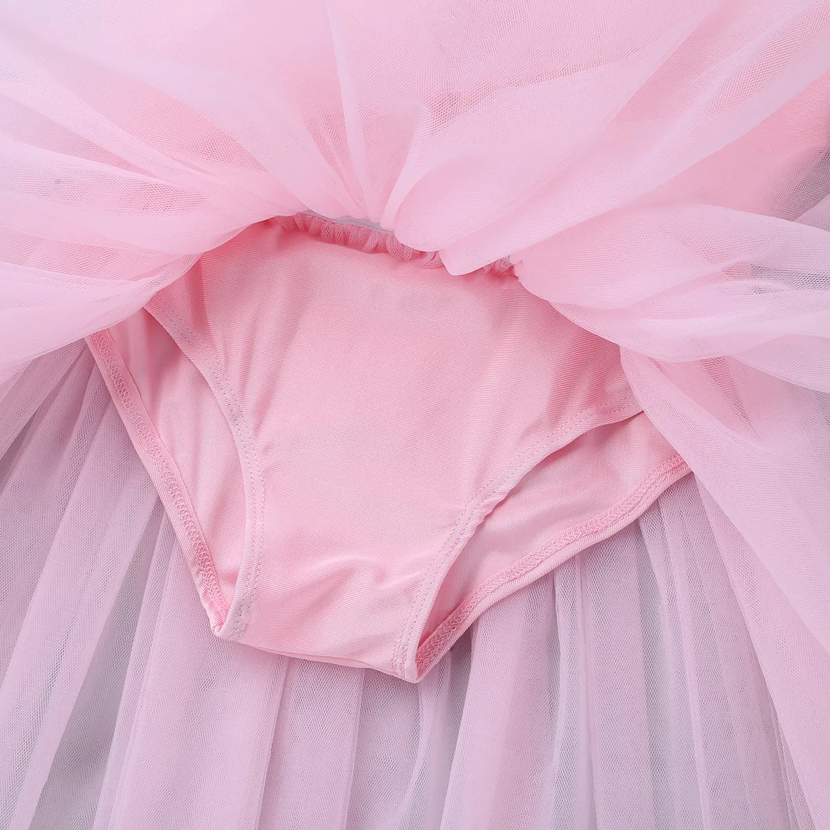 Детское балетное платье для девочек Танцевальная одежда балерины Сетчатое пачка