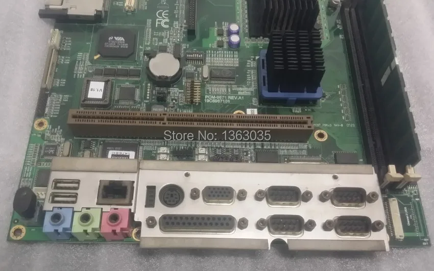 Промышленная материнская плата PCM-9671 REV.A1 19C6967101 для Advantech PPC-L126 протестирована |