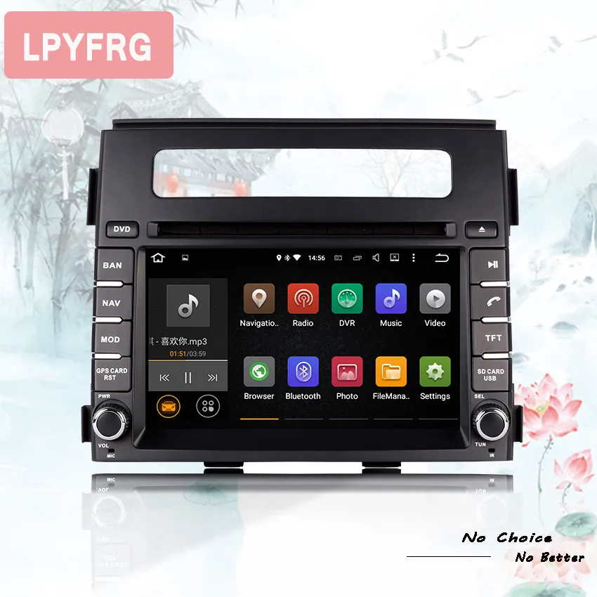Новинка 8 дюймов android 10 0 4 Гб ПЗУ 64 ГБ GPS для Kia Soul 2011 2012 2013 Bluetooth Автомобильный плеер