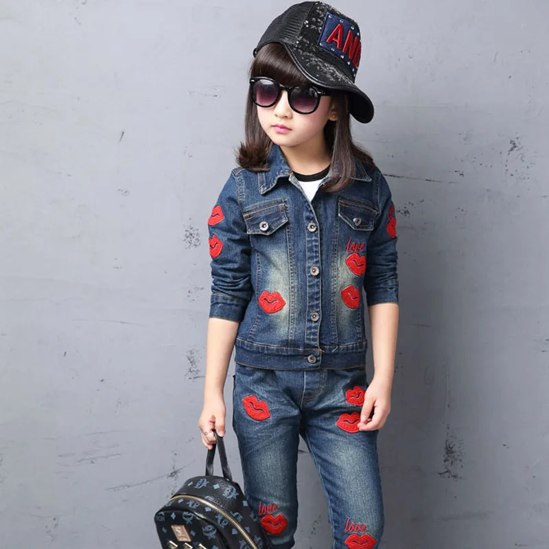 Детская одежда 2016 новый весенний ковбойский костюм для девочек китайский