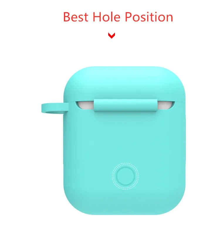 Мягкий силиконовый чехол для Apple Airpods i9s ударопрочный гарнитура AirPods ультратонкий