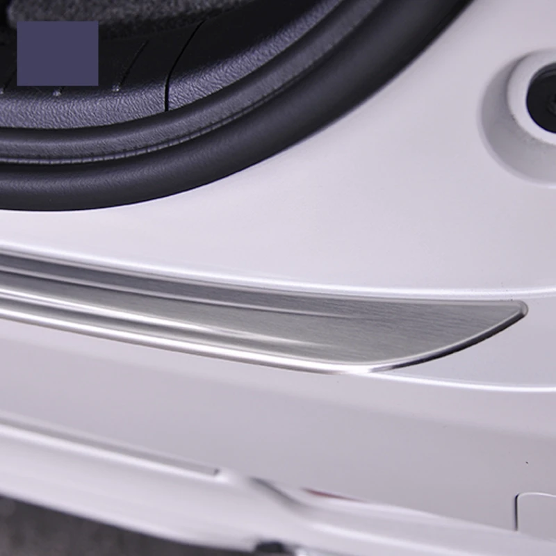 For Toyota Alphard 2015-2018 stainless steel Exterior Interior Rear Trunk Bumper Scuff Plate Door Sill Auto Accessories | Автомобили и