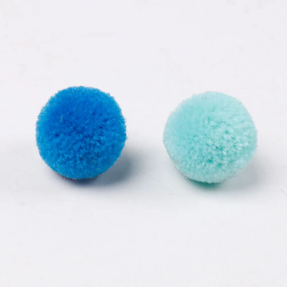 50Pcs Mixed Color Small Pom Pom Ball for Home Garment Party Carft Decoration Children Handmade DIY Kids Toys Materials