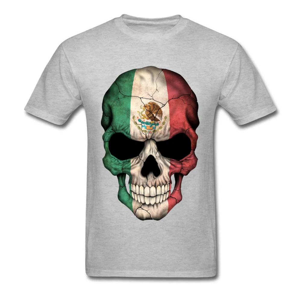 Футболка мужская с рисунком черепа мексиканского флага|t shirt|tee shirtskull t-shirt |