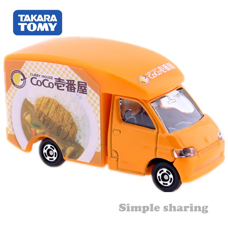 Takara Tomy Tomica No.91 Коко Ichibanya Кухня модель автомобиля комплект 1: 64 Литой миниатюрный