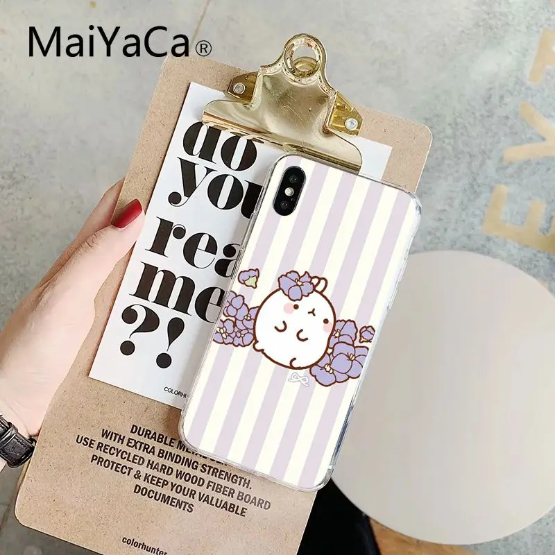 Милый чехол Maiyaca для iPhone X XS MAX 6 6s 7 7plus 8 8Plus 5 5S SE XR|Чехлы-накладки| |