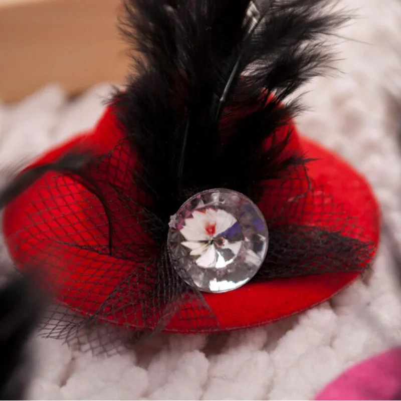 2 шт. Модная стильная Шапочка для домашних собак шпилька аксессуары кошка костюм