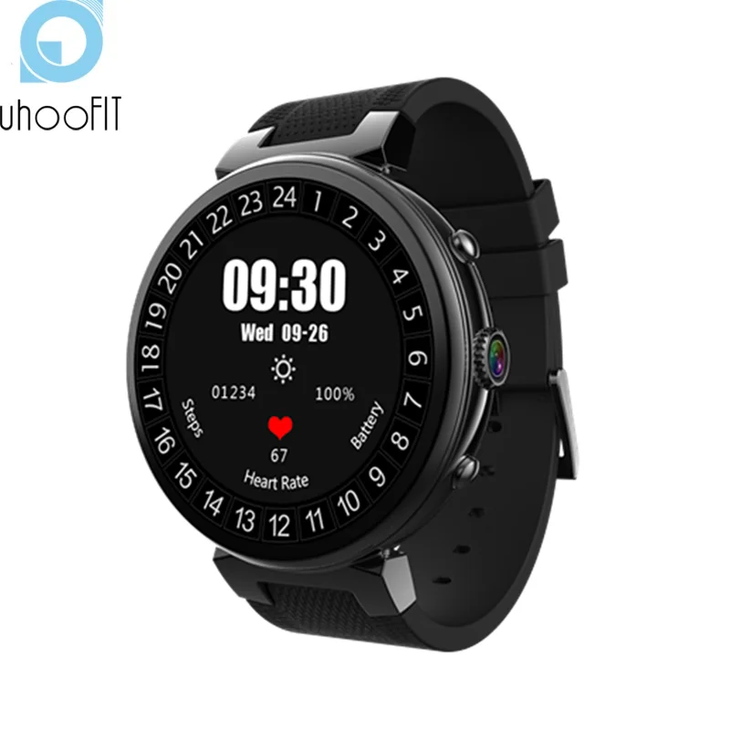 Uhoofit I6 Bluetooth Smartwatch MTK6580 Android 5.1 OS Smart Watch Heart Rate Monitor ROM 16GB Support SIM card 3G GPS WiFi | Электроника