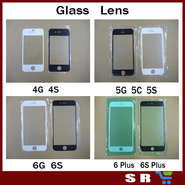 10 Шт. Высокое Качество ЖК Передняя Сенсорный Экран Стекла Внешний Объектива