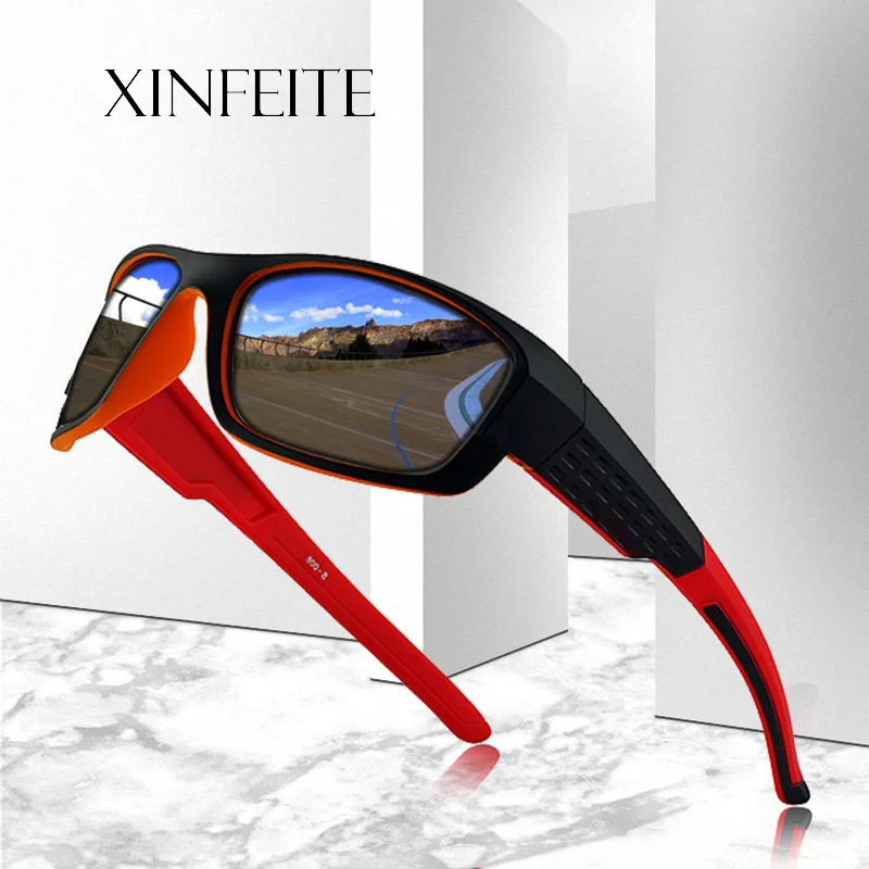 Солнцезащитные очки Xinfeite спортивные поляризационные для мужчин и женщин