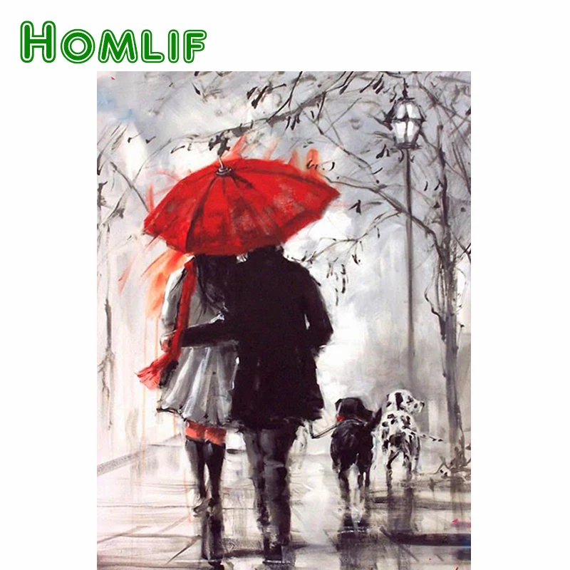 HOMLIF 5d алмазная живопись новое поступление картина Стразы Алмазная вышивка
