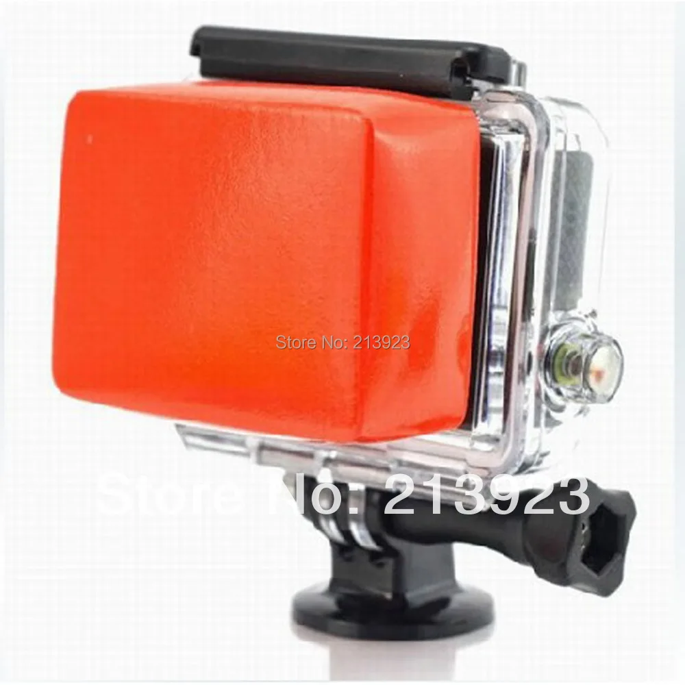 Новый поплавок с красными поплавками 3 м клеящими кранами для камеры GoPro Hero 1 2