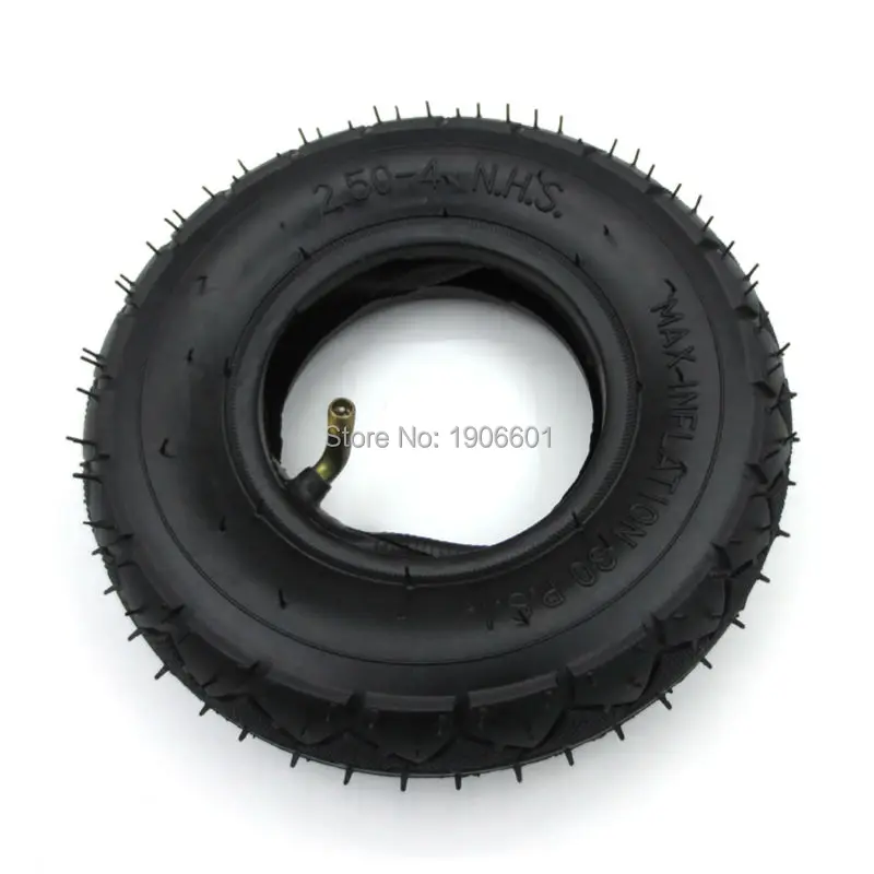 Совершенно новый! 4PR 2 50 4 шина и трубка для электрического газового скутера колесо
