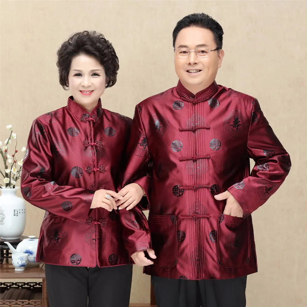 Китайская куртка для пары с длинным рукавом Shanghai Story|tops chinese|chinese style topchinese top |
