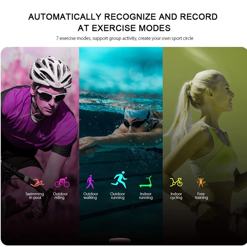 Huawei Honor Band 4 фитнес-браслет, умный Браслет, водонепроницаемый, для плавания, осанки, обнаружения пульса, сна, оснастки, фитнес-трекер, Reloj