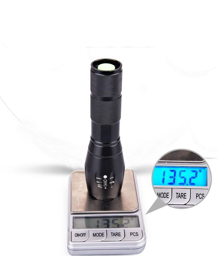 Pocketman светодиодный фонарик E17 4800 люмен 5-Mode XM-L T6 масштабируемый заряжаемый Фокус факел 1*18650 или 3* AAA