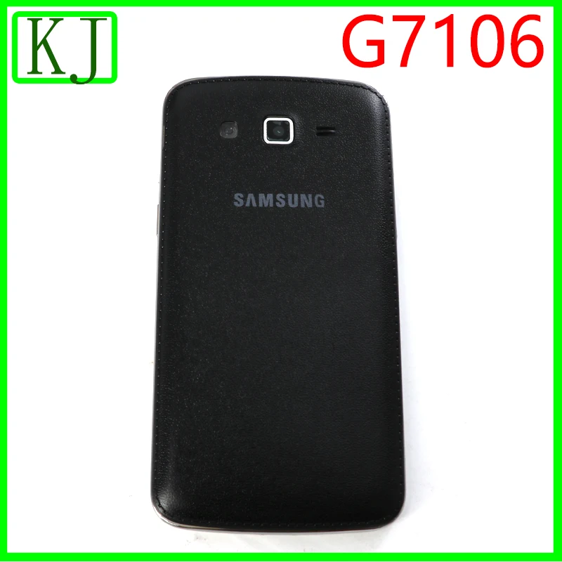 Для samsung Galaxy Grand 2 Duos полный корпус G7102 G7106 крышка батареи задняя дверь+ средняя рамка Корпус платы