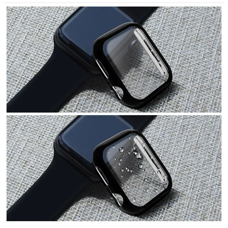 Защитная пленка для Apple Watch, чехол серии 4/5, 44 мм, 40 мм, защита от царапин, чехол для iWatch 4