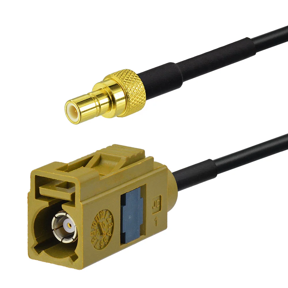 Superbat Автомобильный Кабель Fakra к SMB 15 см для XM Sirius Coax спутниковый радиоантенный