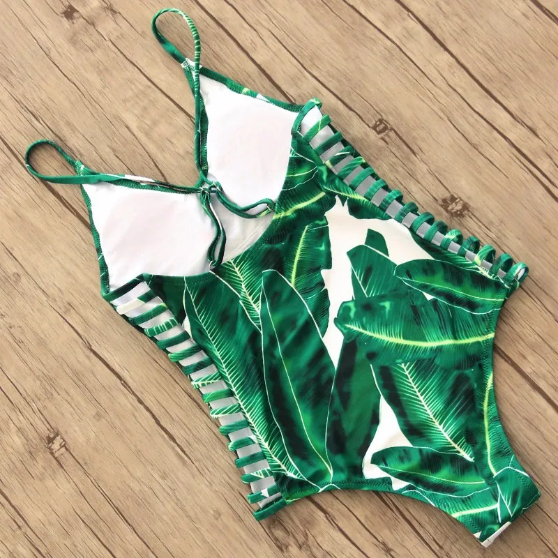 NAKIAEOI 2019 сексуальный новый цельный купальник женский стиль винтажный монокини