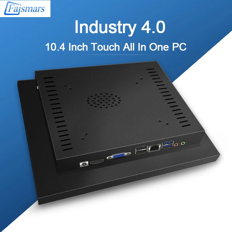 

10.4 " Touch Screen Tablet PC Industrial Embedded Touch computer Monitor Intel Core I3 4120U All In One PC With 4G RAM 64G SSD