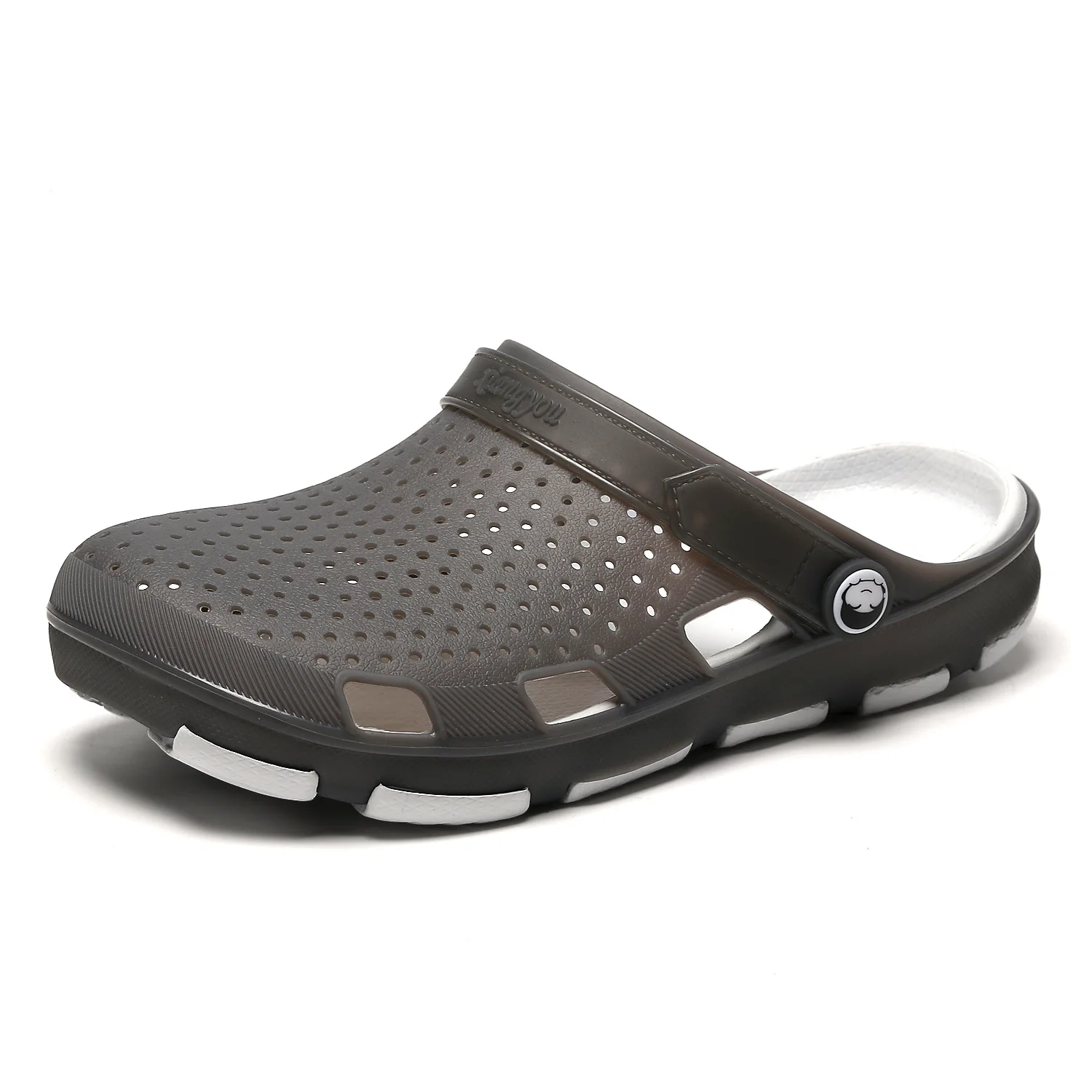 2019 мужские сандалии пляжные Нескользящие из пеноматериала шлепанцы лоферы