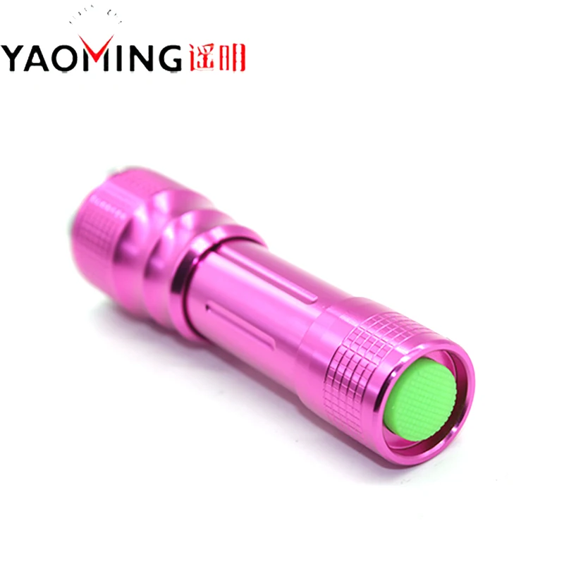Профессиональный Cree Led 5 Вт Водонепроницаемый масштабируемый 365nm УФ фонарик